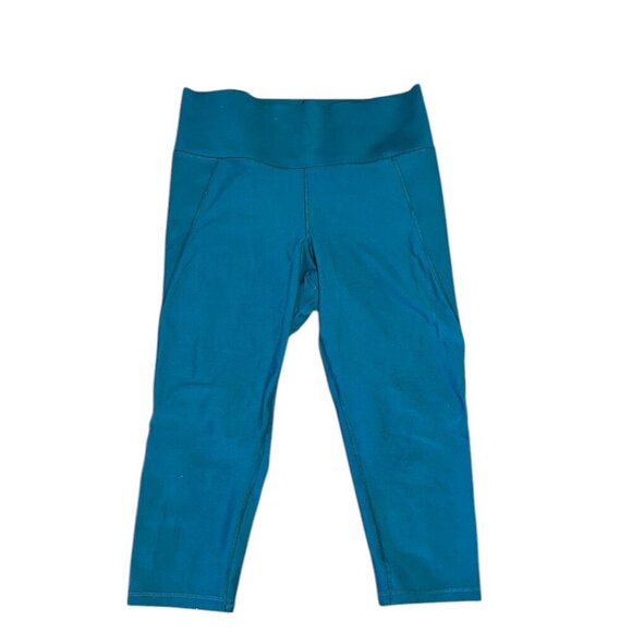 Old Navy Pants - Old Navy Active Green Elevate Leggings 3/4 length